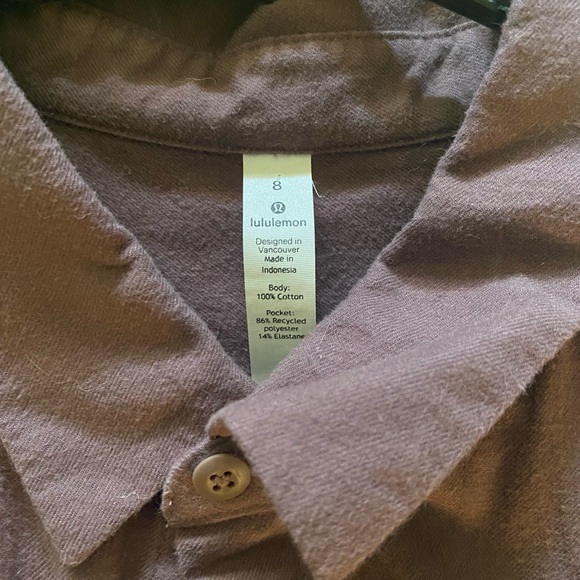 Lulu🍋 full day ahead flannel shirt - Picture 5 of 6